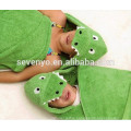 Alligator-Soft Baby Organic 100% Cotton use for Bath, Beach, Pool,baby and kid hooded towel,cute animal towel